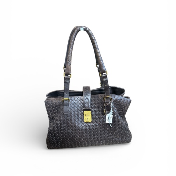Handbags - Bottega Veneta Intrecciato Large Tote – Chocolate Brown